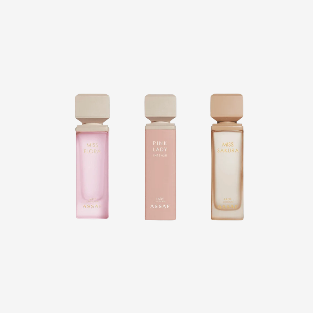 Lady Collection by Assaf for Women – 3 × 25ml Perfume Set