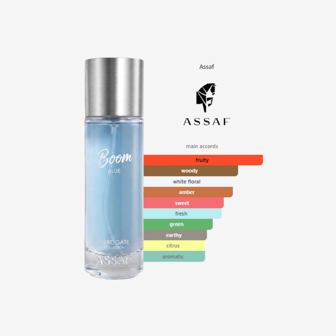 Boom Blue Perfume by Assaf for Men – 200ml