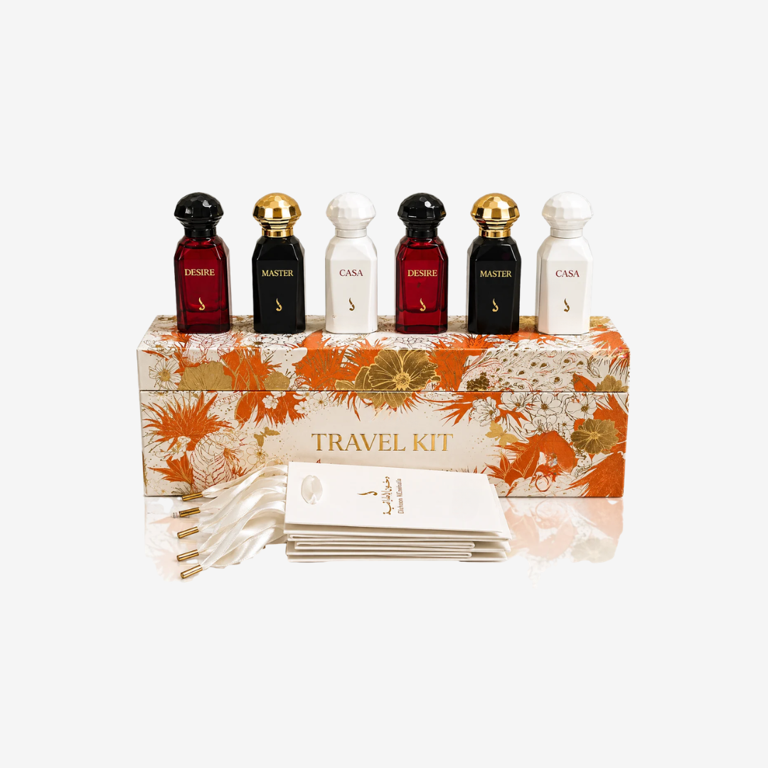 Signature Travel Kit by Dkhoon Emirates – 6 × 15ml