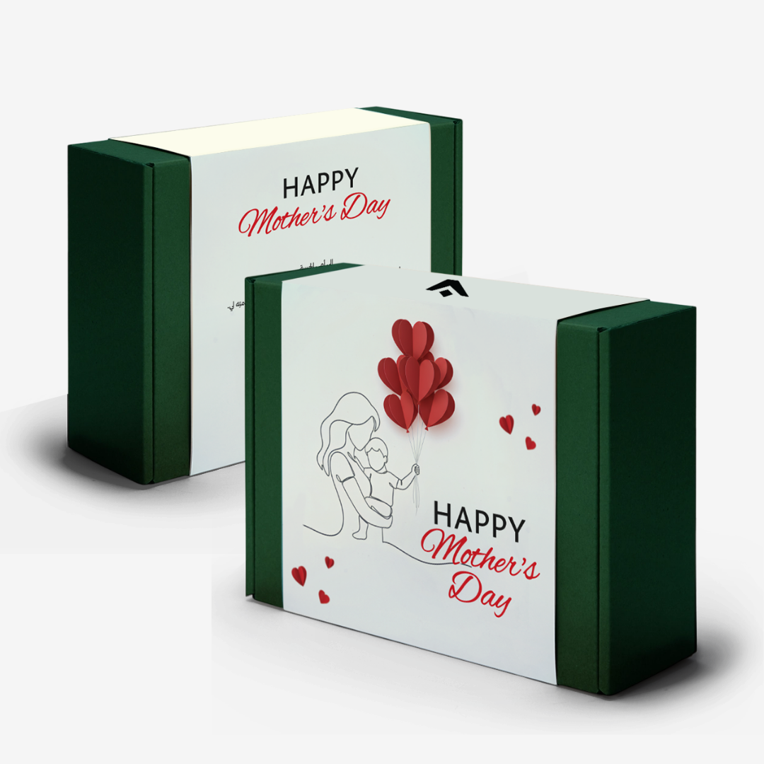 Mother’s Day Wrap Packaging Box + Gift Card