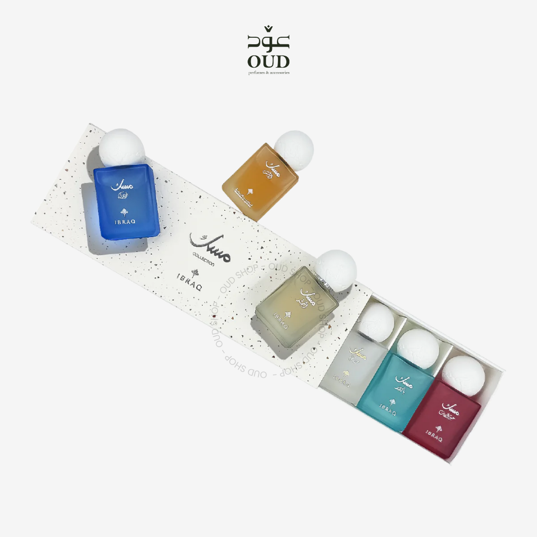 IBRAQ Mini Musk Collection by Ibrahim Al Qurashi - 6 pieces × 10ml