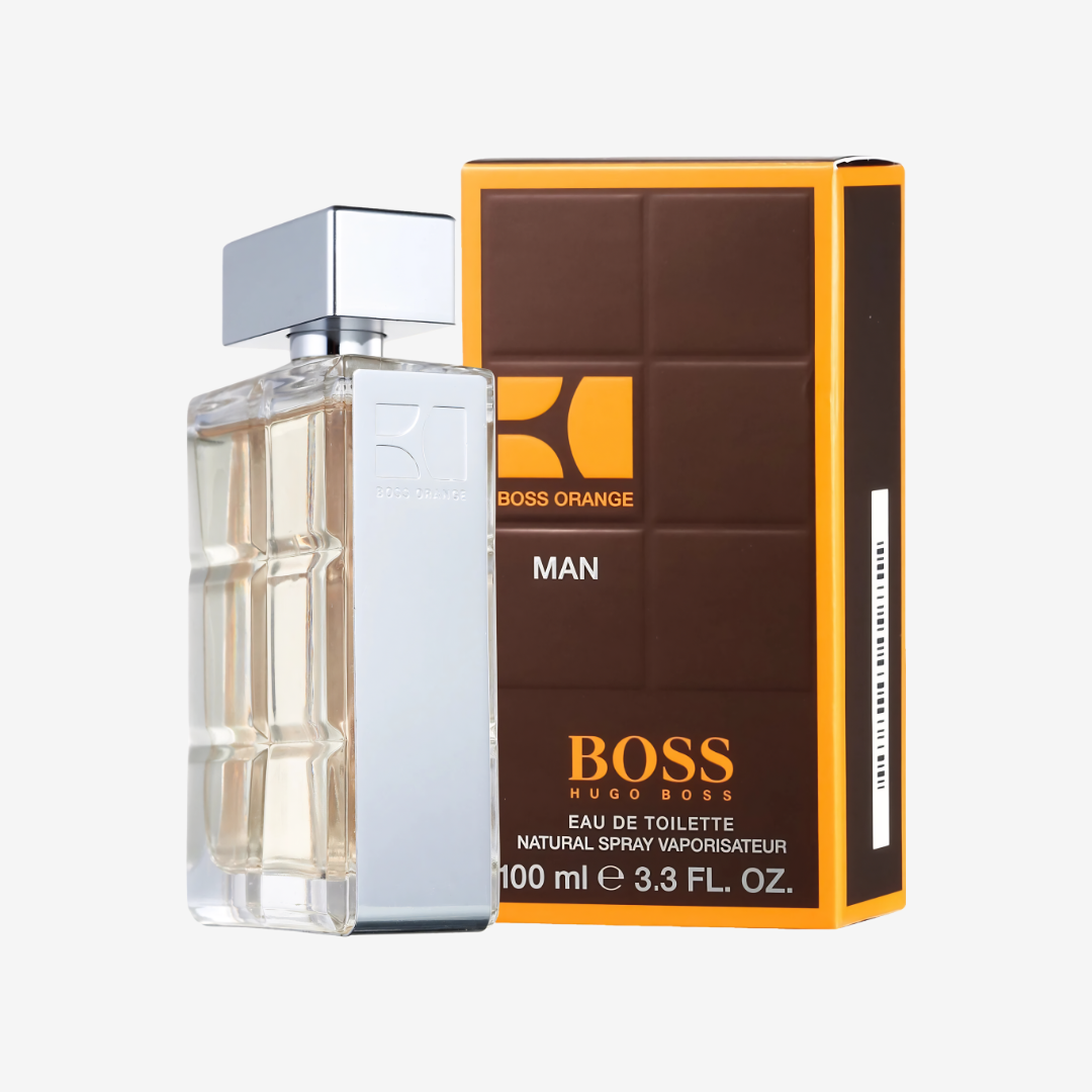 Orange Man Eau de Toilette by Hugo Boss – For Men – 100ml
