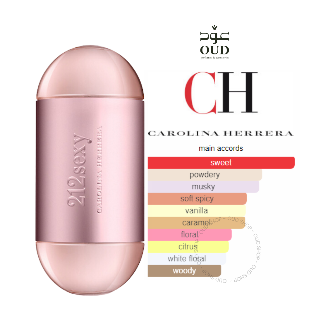 212 Sexy by Carolina Herrera for Women – 100ml | Inspired