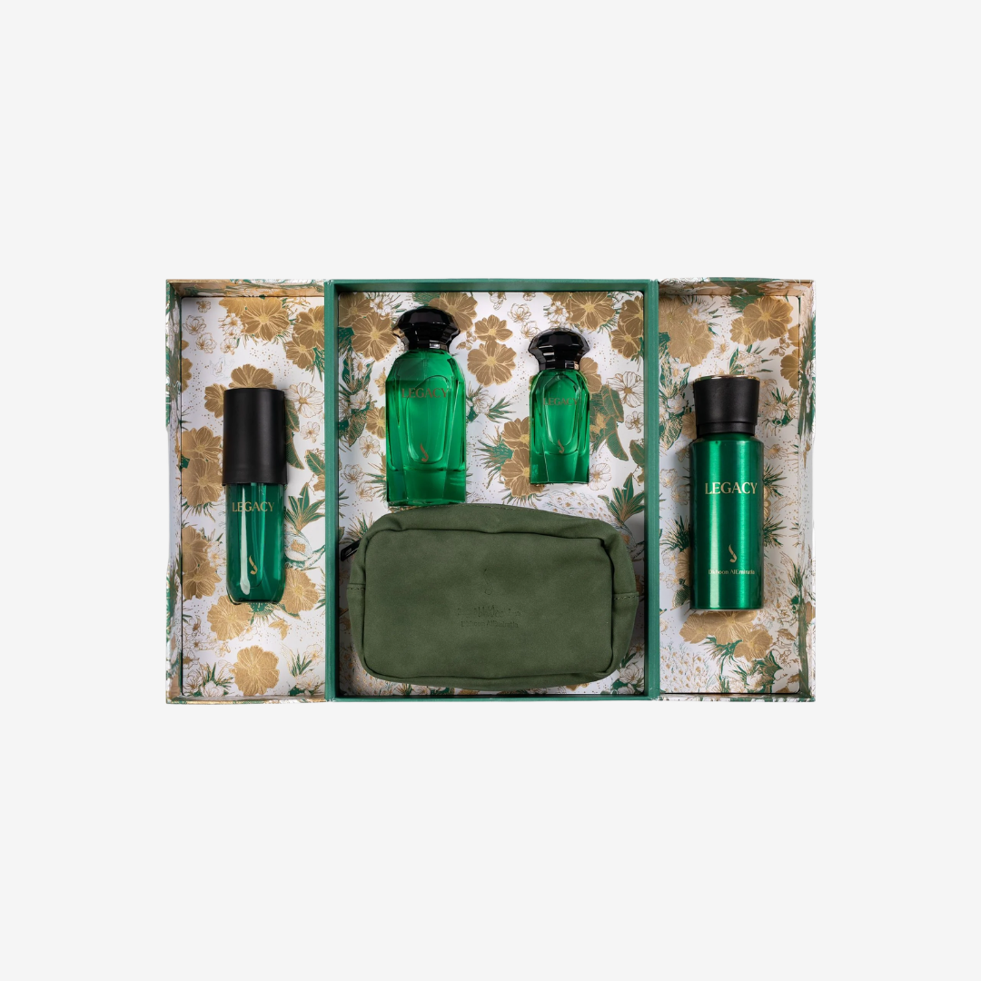 Legacy Perfume Gift Set by Dkhoon Emirates Unisex (6 Pieces)
