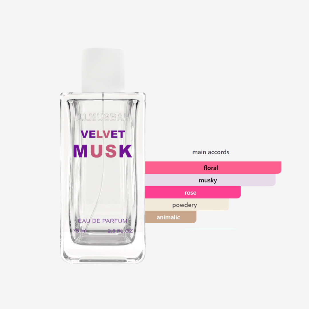 Velvet Musk by Al Musbah Blend – For Women – 75ml
