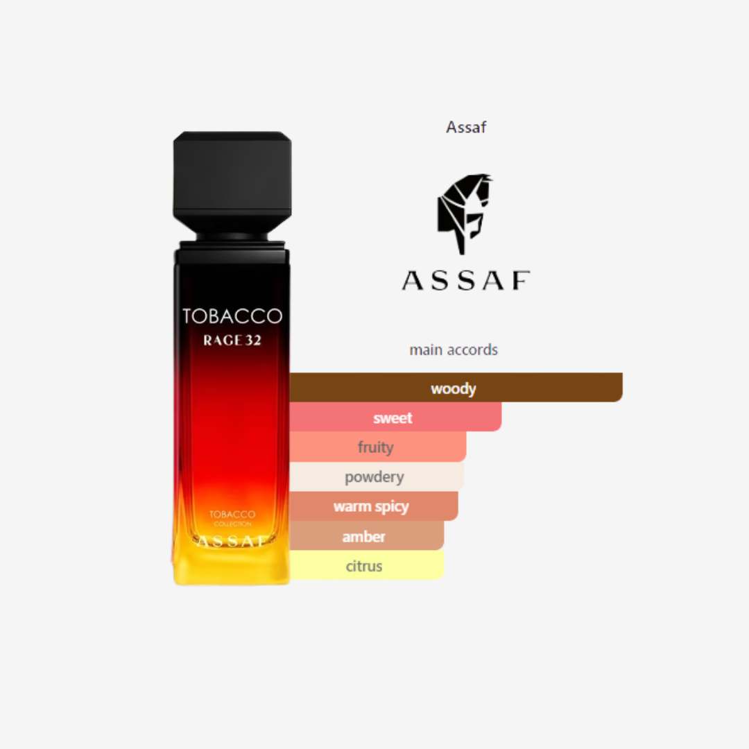 Tobacco Rage 32 by Assaf for Women and Men 100ml