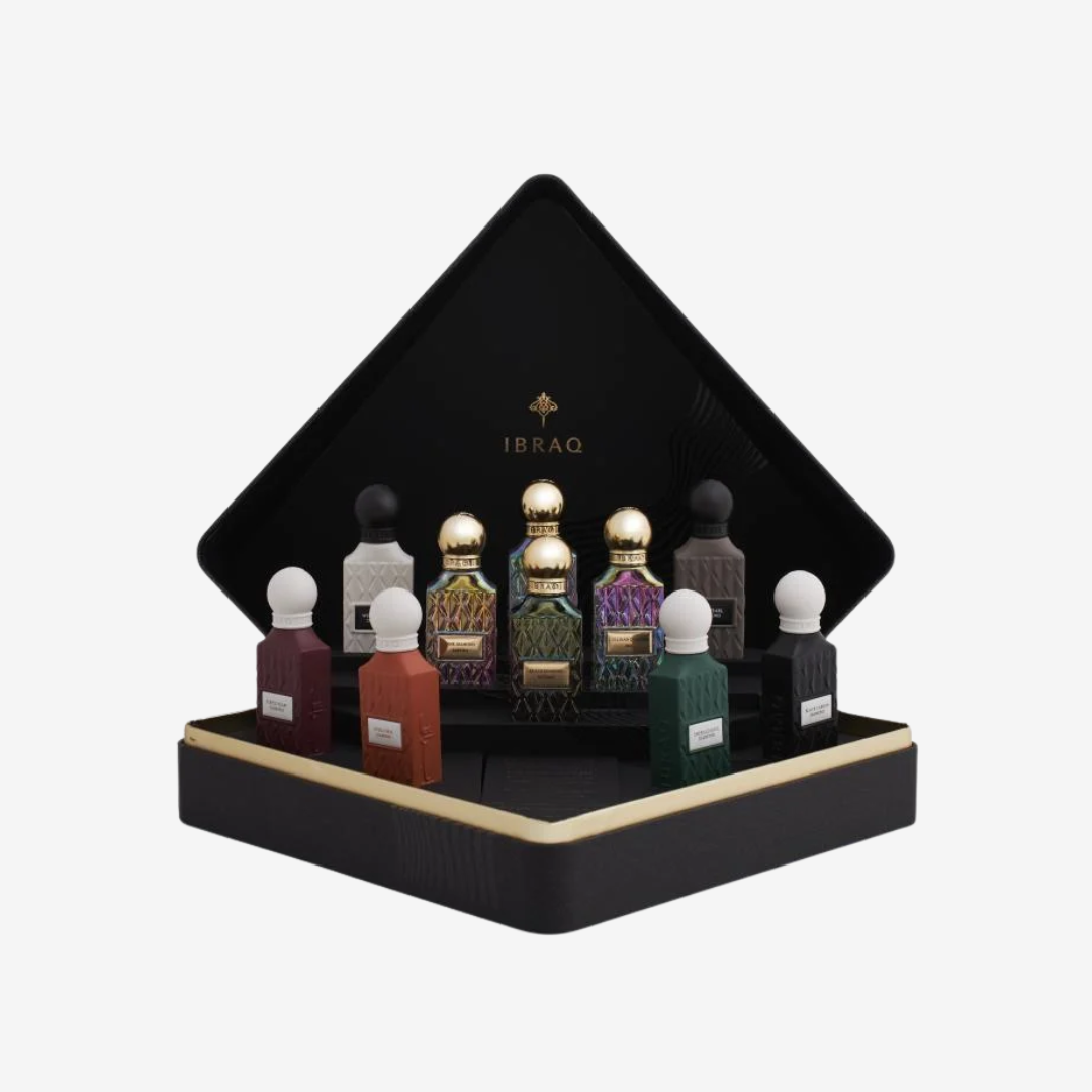 Diamond Collection (Minis) by IBRAQ – Unisex Perfume Set – 10 × 20ml