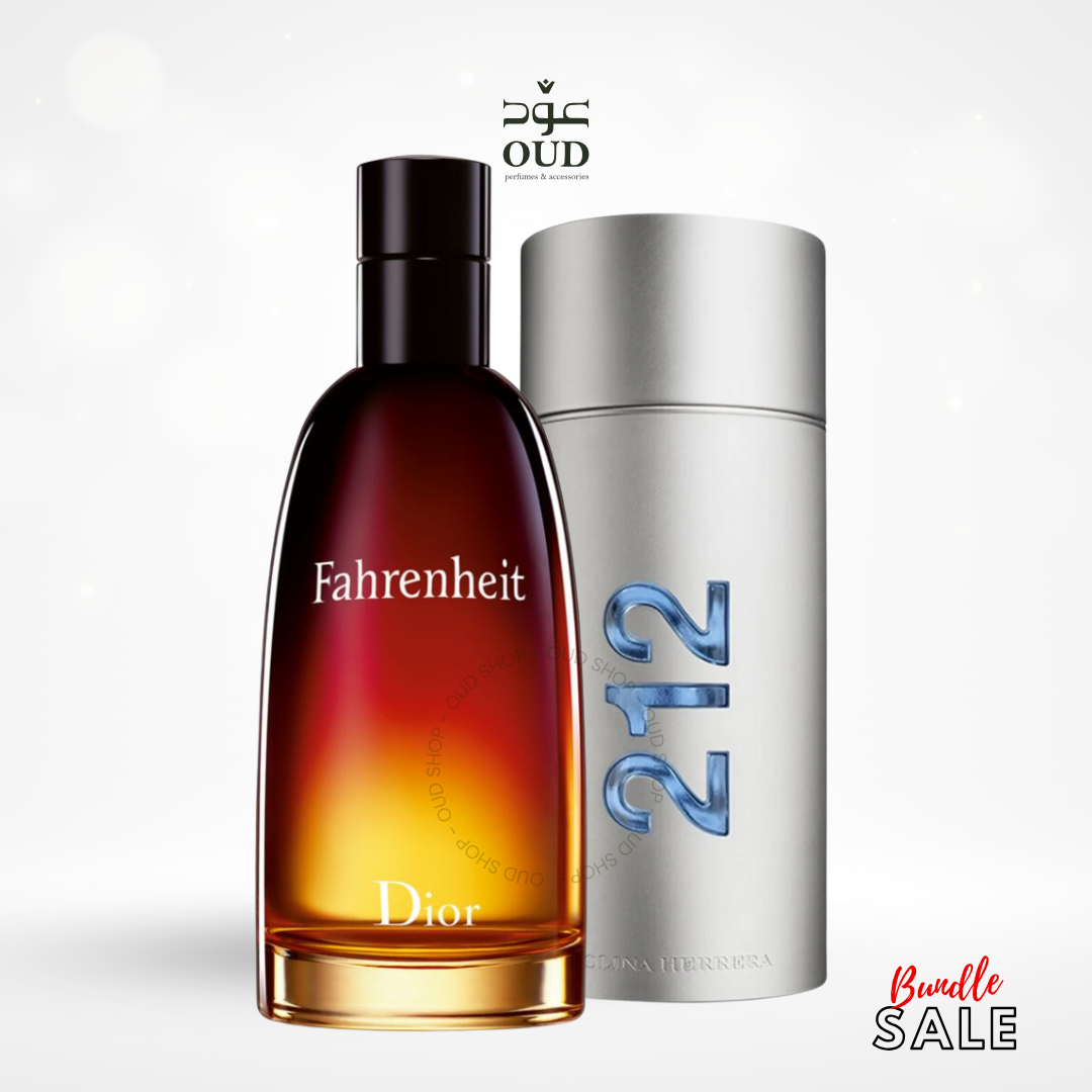 212 NYC Men by Carolina Herrera & Fahrenheit by Dior Bundle – Inspired Versions