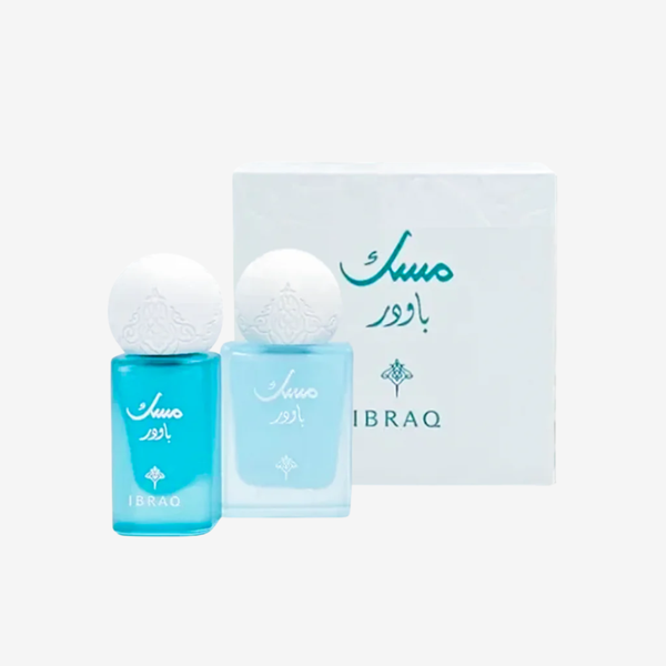 Ibrahim Al Qurashi – Powder Musk Travel Set (Concentrated)