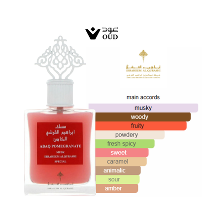 Abaq Pomegranate Musk Ibraheem AlQurashi for women and men