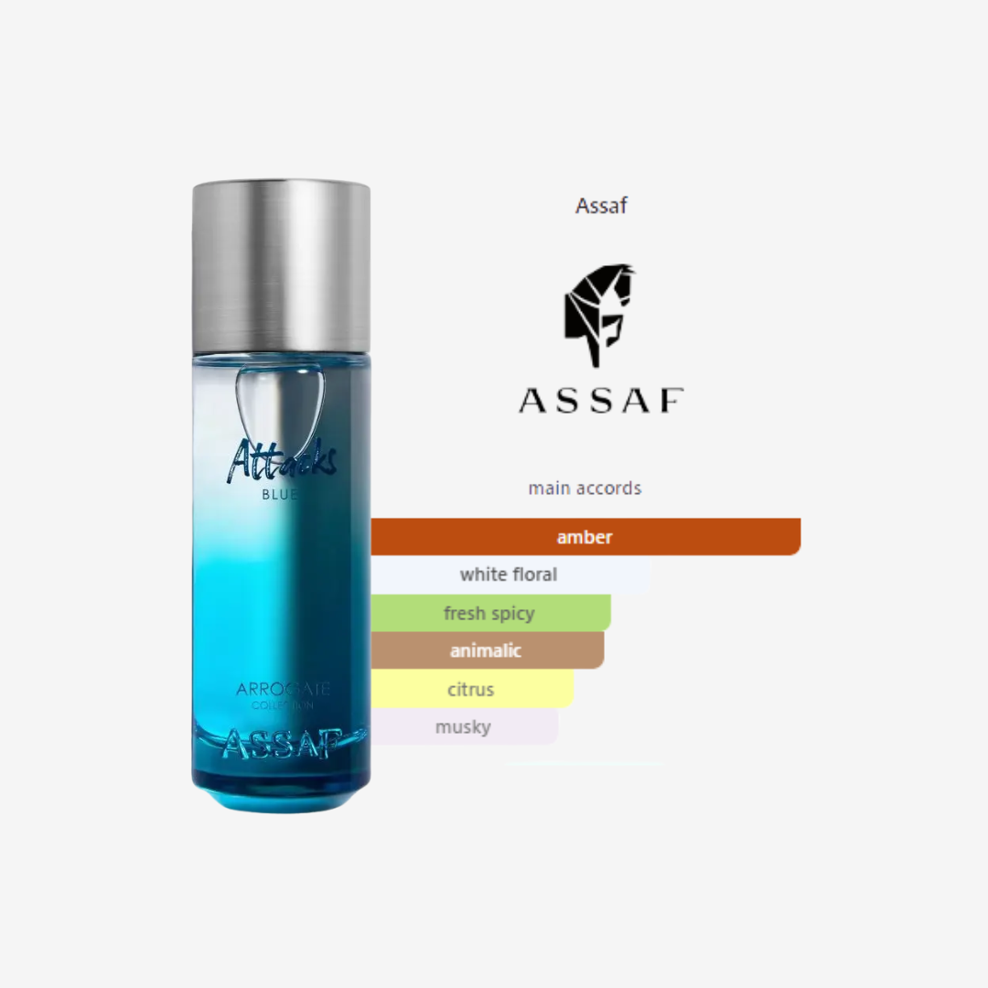 Attacks Blue by Assaf – For Men 200ml
