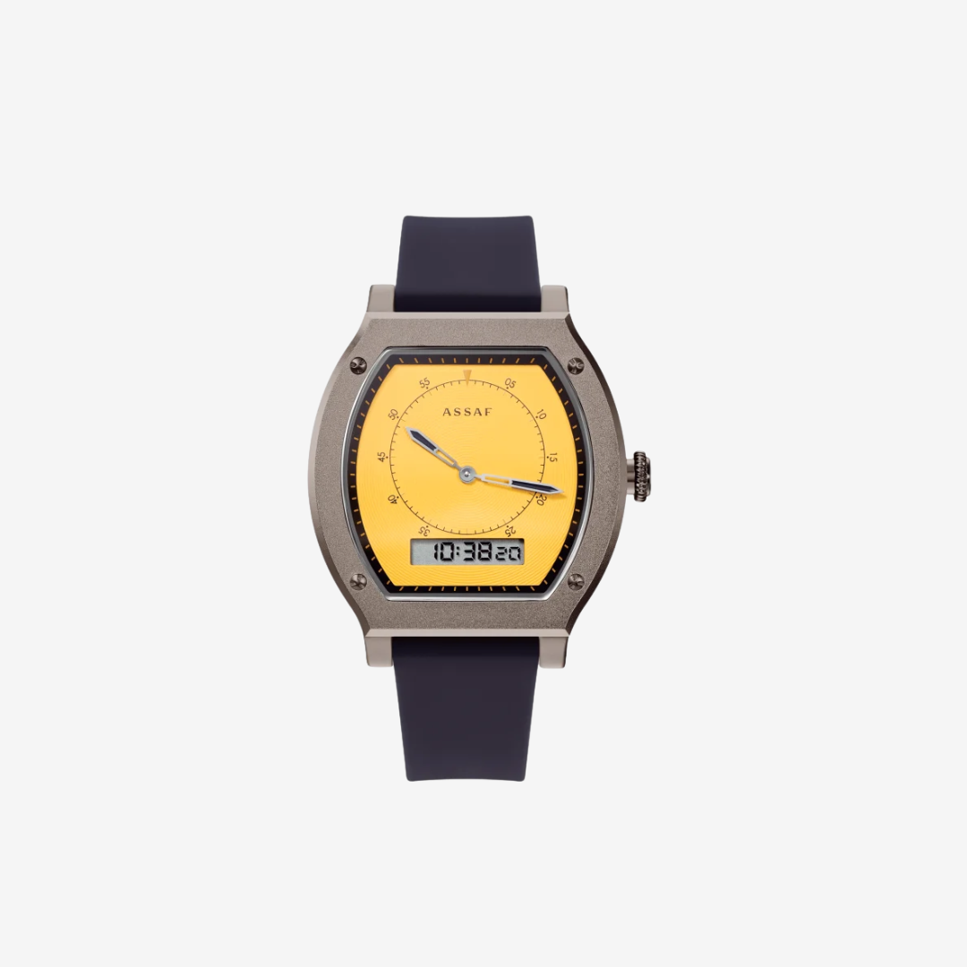 Cyber Sport Yellow Watch By Assaf
