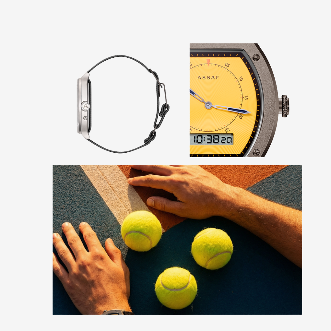 Cyber Sport Yellow Watch By Assaf