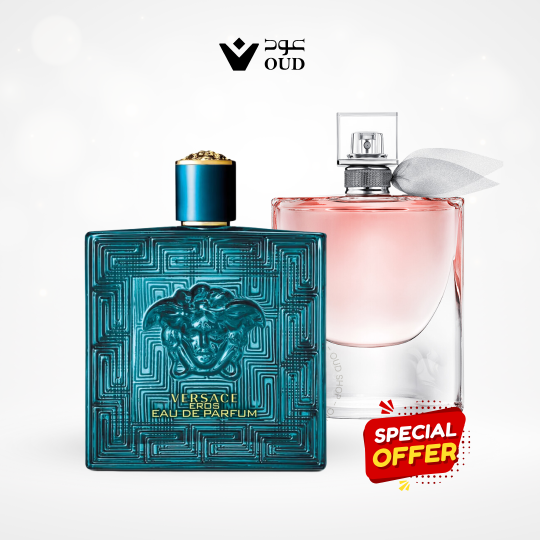 Eros BY Versace For Men EDP & La Vie Est Belle BY Lancôme For Women EDP