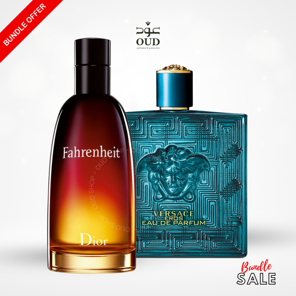 Eros BY Versace For Men EDP & Fahrenheit BY Dior For Men EDT