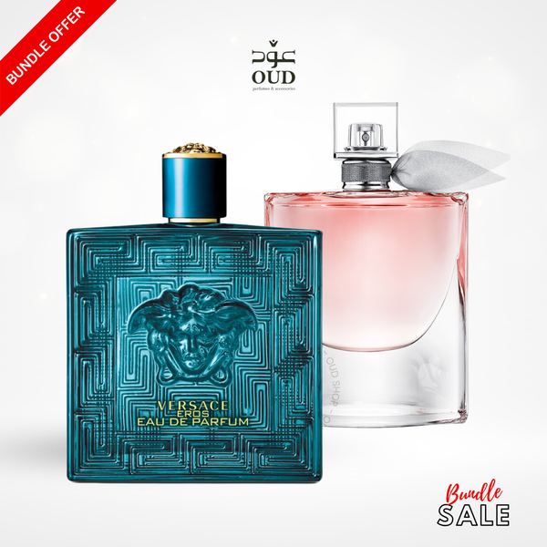 Eros BY Versace For Men EDP & La Vie Est Belle BY Lancôme For Women EDP