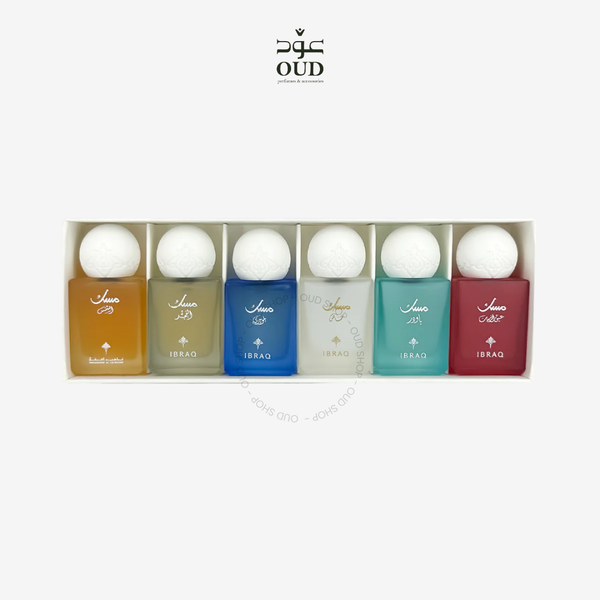 IBRAQ Mini Musk Collection by Ibrahim Al Qurashi - 6 pieces × 10ml