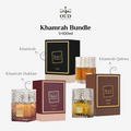 Khamrah + Khamrah Qahwa + Khamrah Dukhan by Lattafa (3×100ml) Original