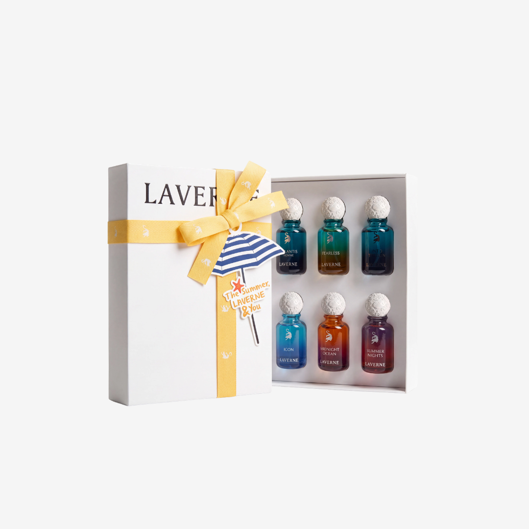Laverne Beach Box for Men – 6×10ml Mini Perfume Set | Original
