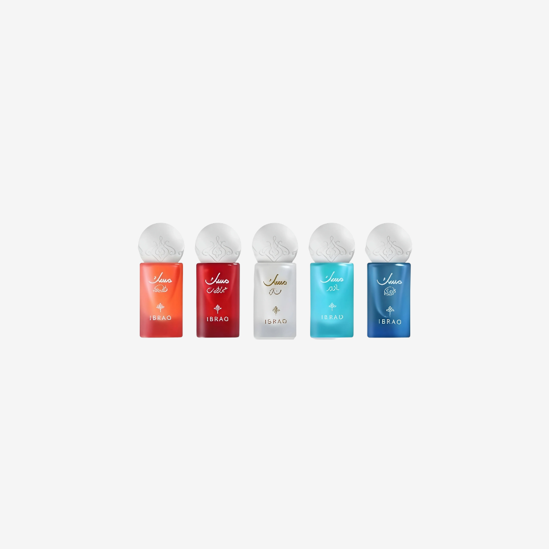 Musk Oils Collection by IBRAQ – 5×6ml Unisex Perfume Oil Set