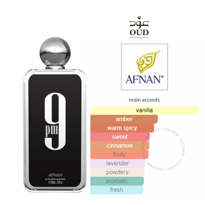 9pm By Afnan For Men