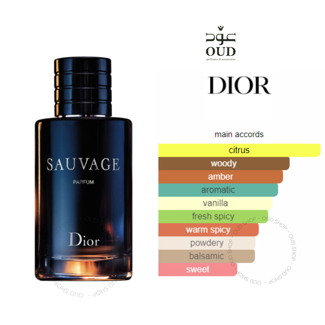 Sauvage BY Dior For Men Parfum OUD SHOP