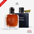 Bleu de Chanel + Armani Stronger With You Intensely - 2×100ml – Inspired Versions