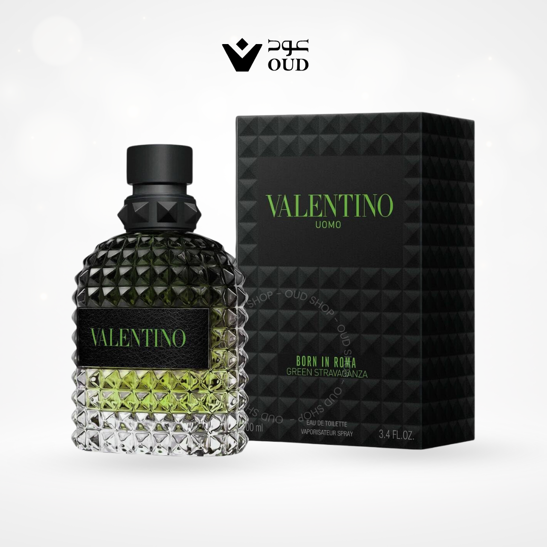 Valentino Uomo Born in Roma Green Stravaganza Valentino for men