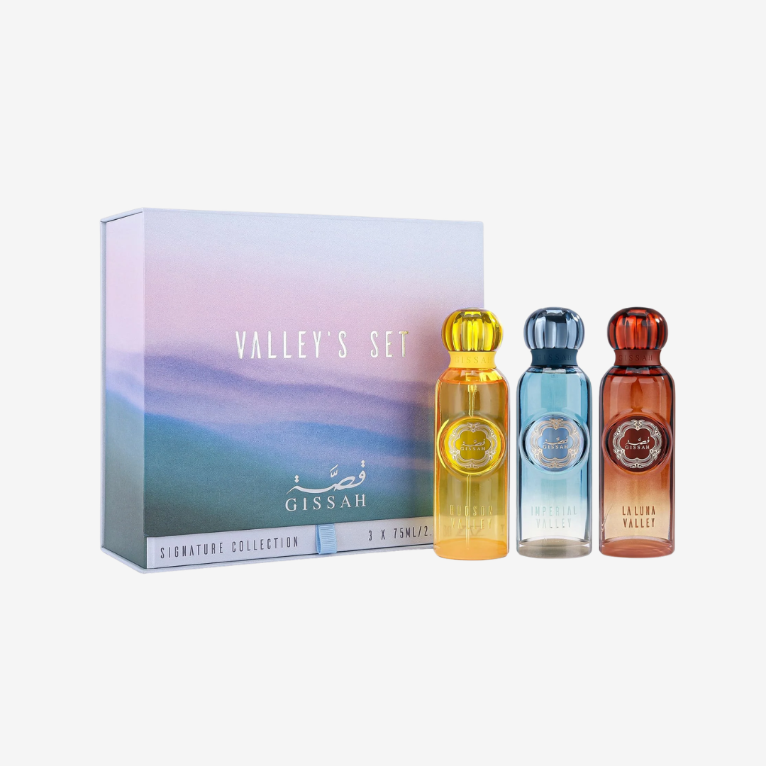 Valley’s Set by Gissah Unisex – 3 × 75 ml