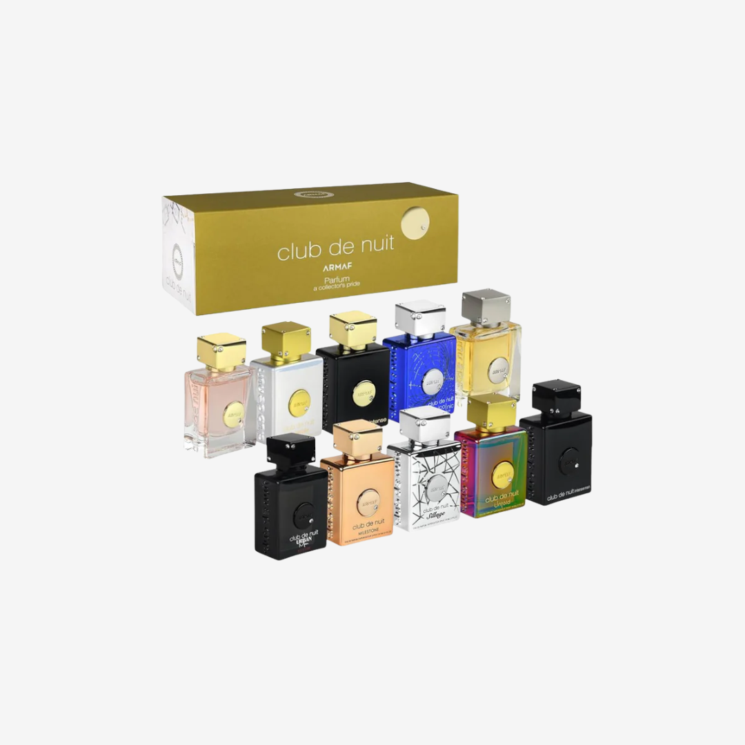 Club De Nuit Collector’s Pride Miniature Set by Armaf – Unisex – 10 × 5ml